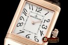 Jaeger Le Coultre JL Reverso Ladies RG/LE White/Num MY6T51 Mod