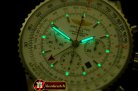 BSW0285A - Navitimer GMT SS/SS White A-7750