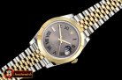Rolex Datejust II 41mm Jub Smt YG/SS D.Grey Stk/Num BP Swiss 283