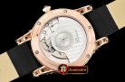 Chopard L'Heure Du Diamant Round RG/LE (Black) Rose Gold MY9015