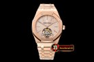 Audemars Piguet Royal Oak Extra Thin Tourb RG/RG Rose JF Flying Tourb