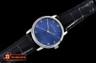 Blancpain Villeret Grande Date SS/LE Blue Num MY9015