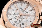 Audemars Piguet Royal Oak Chronograph 26331ST RG/RG F.Wht OMF A7750