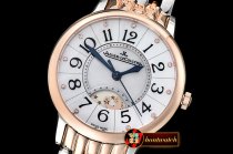 Jaeger Le Coultre Rendez-Vous Day/Night RG/SS White MOP MY9015 Mod