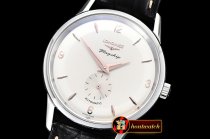 Longines Flagship Heritage 60th Annv SS/LE Wht WF MY9015