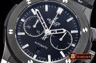 Hublot Fusion Bang 45mm Chrono PVD/RU Black A7750 Secs @ 3