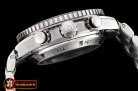 Omega P-Ocean Chrono Blk SS/SS Black/Org JHF A7750 Mod9900