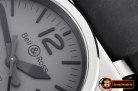 BELL & ROSS Bell Ross BR03-92 42mm SS/RU Grey/Num/Stk V2 Miyota 9015