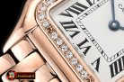 Cartier Panthere Secrete De Ladies Dia RG/RG Wht BVF Swiss Qtz