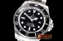 Rolex Deep Sea Dweller Black 116660 904L SS/SS ARF V3 A2824