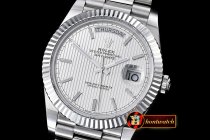 RDD0194F - DayDate 228206 SS/SS Silver Stick BP Swiss 2836