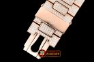 Patek Philippe Nautilus 5980 Full Diams RG/RG Diam Asia 7750 Mod