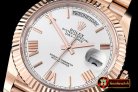 RDD0195F - DayDate 228206 RG/RG White Roman BP Swiss 2836