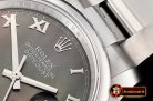 Rolex DateJust 36mm Oyst Dm 904L SS/SS Blk MOP/R GMF SA3135