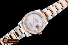 Rolex Datejust DJ 36mm Oyst Flt RG/SS Light Grey Rmn BP A3135 Mo