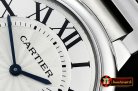 Cartier Balon Bleu Midsize 36mm SS/SS White/Rmn Num Swiss Qtz