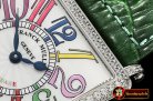 Franck Muller Master Sq 6002 Midsize SS/LE Grn Crazy GF - Swiss Qtz