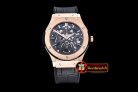 HUB0337 - Classic Fusion 45mm Tourbillon RG/LE Black Asian Auto