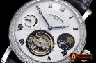 Patek Philippe MoonPhase PR Tourb Diam SS/LE Wht - Asia HW Tourb