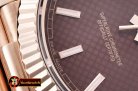 Replica Rolex DayDate 40mm RG/RG 18K Wrp Brown Stks BP Swiss 283