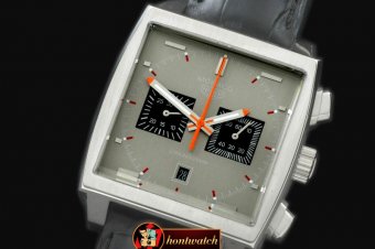 TAG0279E - Monaco Classic SS/LE Grey Jap OS20 Quartz Chrono