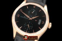 JL068B - Master Duo Time RG/LE Black Asian 2824