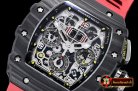 Richard Mille RM011-03 Flyback Chrono FC/RU (Red) KVF A7750 Mod