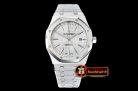 Audemars Piguet Royal Oak 15400 SS/SS White OMF 1:1 MY9015 Mod 3120