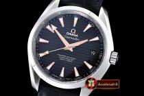 Replica Omega Seamaster Aqua Terra 41mm SS/LE Black A2824 Mod850