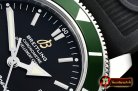 Breitling SuperOcean II 42mm Grn Bez SS/RU Black JHF Asia 2836