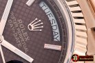 RDD0195D - DayDate 228206 RG/RG Brown Stick BP Swiss 2836