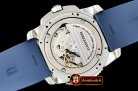 Cartier Calibre de Cartier Diver (Blue) SS/RU Wht JF Asia 2824