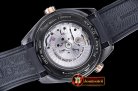 Omega Planet Ocean Deep Black RG/CER/RU Black BP A2836 Mod