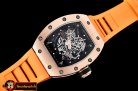 Richard Mille RM035-02 Americas RG/RU Org Skele Blk KVF MY8215 Mod