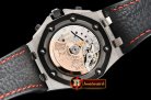 Audemars Piguet ROO Black Themes SS/LE Black JF V2 A3126 Mod