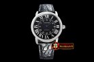 Cartier Ronde Louis Cartier Date SS/LE Black Miyota 9015