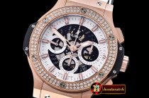 Hublot Aero Big Bang Diams RG/RU Skeletonal A7750 Mod