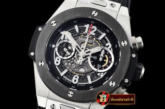 Hublot Big Bang Unico 45mm CER/SS/RU Grey V2 Asia 7750 Mod