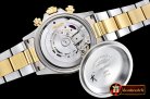 Replica Rolex Daytona TT YG/SS Gold Stick BP A7750 Mod4130