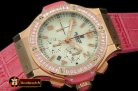 HUB0322H - Big Bang Pearl RG/Sq Pink Ruby White A-7750