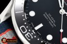 Omega Seamaster Diver 300m Co-Axial Cer SS/NY Black BP A2836