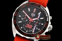 Tag Heuer Tag F1 Aston Martin "33" SS/RU (Black) Black VK Qtz