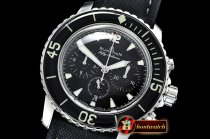Blancpain Fifty Fathoms Flyback Chrono SS/NY Black OMF Asia 7750