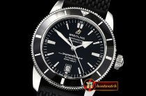 Breitling Superocean Heritage II 42mm SS/RU Black OMF A2836