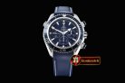 OMG0457H - Planet Ocean Chrono SS/RU Blue JHF A-7750