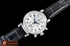 IWC Da Vinci Chrono Laureus Ed SS/LE Wht/Bl YLF Asia 7750