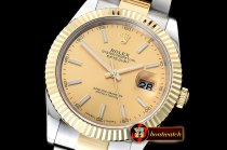 Rolex Datejust II DJ2 41mm Oyt Flt YG/SS Gold Stk BP Asia 2813