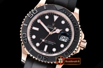 Rolex YM 116655 40mm 18K Wrp RG/RU Black BP Ult A3135 Mod