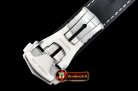 Omega Black (Wht) Rubber Strap for 2018 Aqua Terra 41mm