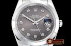 Rolex Datejust DJ2 41mm Oyt Smt SS/SS Grey Diam BP Asia 2813